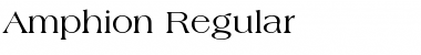 Amphion Regular Font