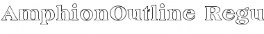 AmphionOutline Font