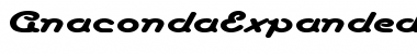 AnacondaExpanded Font
