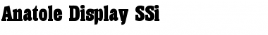 Anatole Display SSi Font