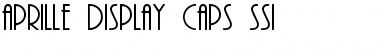 Aprille Display Caps SSi Font