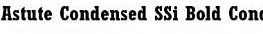 Astute Condensed SSi Bold Condensed