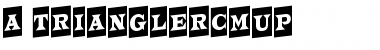 a_TrianglerCmUp Regular Font