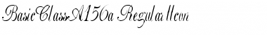 BasicClassA156a Regular Font