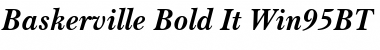Baskerville Win95BT Bold Italic