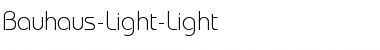 Bauhaus-Light-Light Font