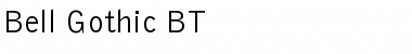 BellGothic BT Font
