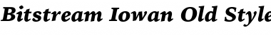 IowanOldSt Blk BT Black Italic Font