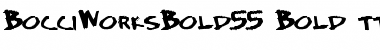 BocciWorksBold55 Bold