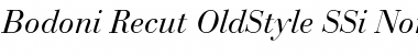 Bodoni Recut OldStyle SSi Font