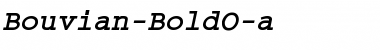 Bouvian-BoldO-a Font