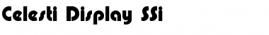 Celesti Display SSi Regular Font