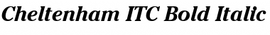 ChelthmITC Bk BT Bold Italic