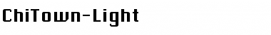 ChiTown-Light Font
