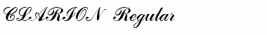CLARION Regular Font