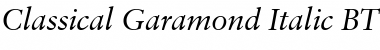 ClassGarmnd BT Font