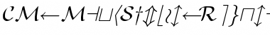 CM_MathSymbol Font