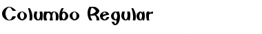 Columbo Regular Font