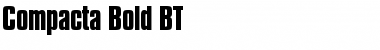 Compacta Bd BT Font