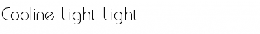 Cooline-Light-Light Font