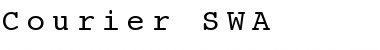 Courier SWA Font