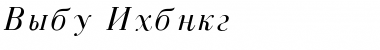 Czar Italic Font