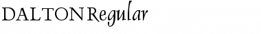 DALTON Font