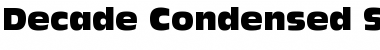 Decade Condensed SSi Condensed Font