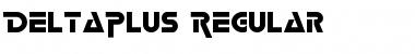 DeltaPlus Regular Font