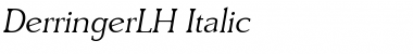 DerringerLH Italic