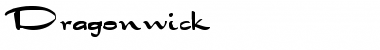 Dragonwick Font