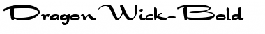 DragonWick-Bold Font
