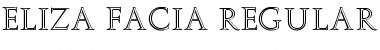 Eliza Facia Regular Font
