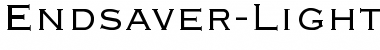 Endsaver-Light Regular Font