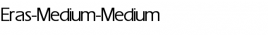 Eras-Medium-Medium Font