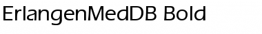 ErlangenMedDB Bold Font
