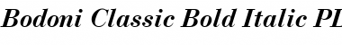 Bodoni Classic Bold Italic