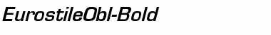 EurostileObl-Bold Font
