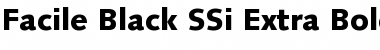 Facile Black SSi Font