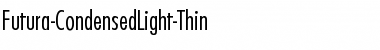 Futura-CondensedLight-Thin Font