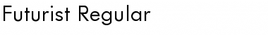 Futurist Regular Font