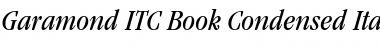 GarmdITC BkCn BT Book Italic