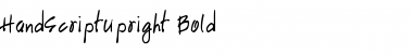 HandScriptUpright Bold
