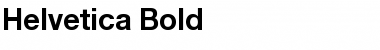 Helvetica-Bold Font