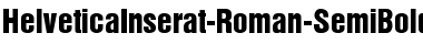 HelveticaInserat-Roman-SemiBold Regular Font