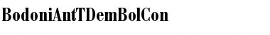 BodoniAntTDemBolCon Font