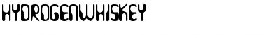 HydrogenWhiskey Regular Font