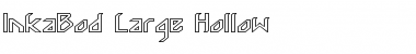 InkaBod Large Hollow Font
