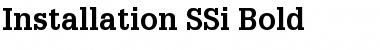 Installation SSi Bold Font