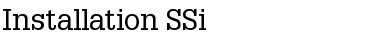 Download Installation SSi Font
